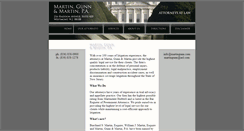 Desktop Screenshot of martingunn.com